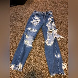 ae mom jeans